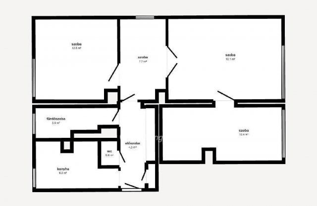 Eladó téglalakás, Miskolcon 39 M Ft, 3+1 szobás