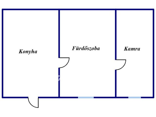 Eladó családi ház, Cereden 12 M Ft, 2 szobás