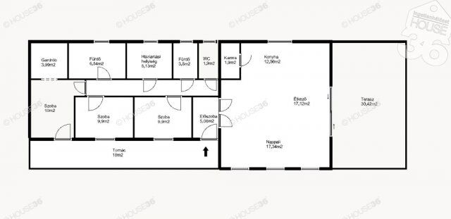 Eladó családi ház, Kecskeméten 124.9 M Ft, 4 szobás