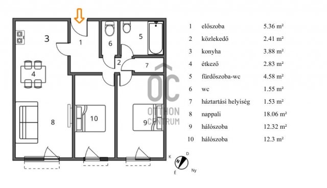 Eladó téglalakás, Budapesten, IX. kerületben 115 M Ft, 3 szobás