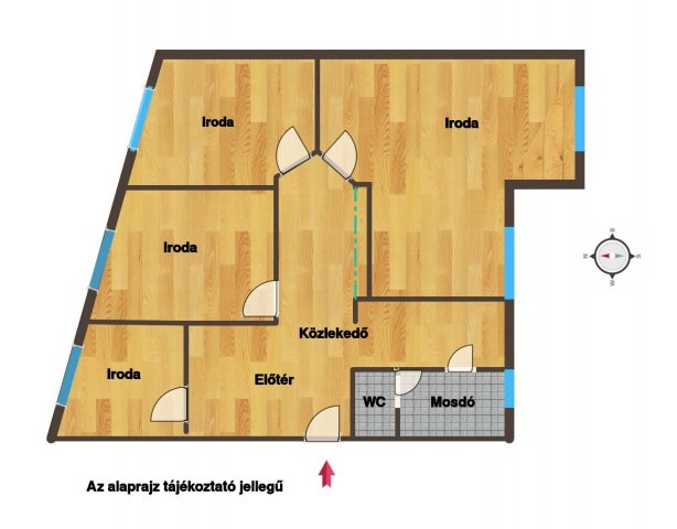 Eladó iroda, Budapesten, VIII. kerületben, Kőfaragó utcában