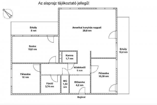 Eladó téglalakás, Győrött 84.5 M Ft, 2+2 szobás