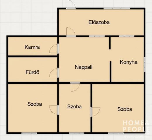 Eladó családi ház, Hódmezővásárhelyen 55 M Ft, 4 szobás