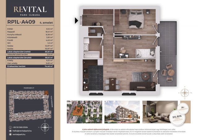 Eladó téglalakás, Budapesten, XI. kerületben, Fehérvári úton