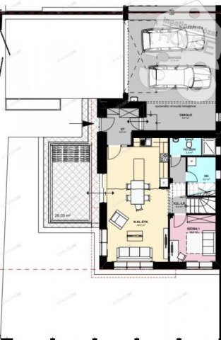 Eladó ikerház, Kecskeméten 126 M Ft, 4 szobás