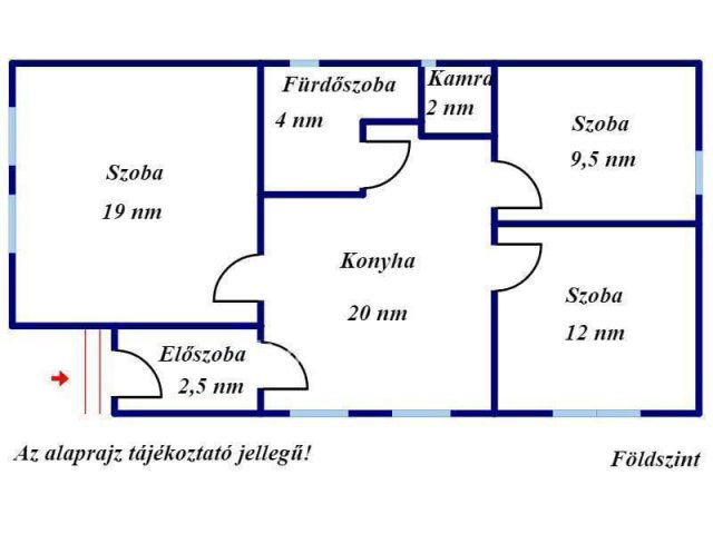 Eladó családi ház, Gyulán 79.8 M Ft, 3+3 szobás
