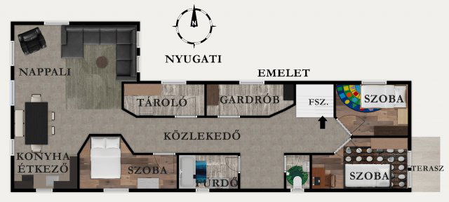 Eladó családi ház, Budapesten, XVII. kerületben 139.9 M Ft