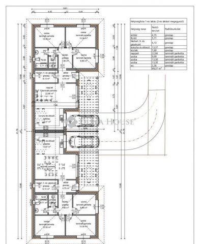 Eladó ikerház, Sülysápon 94 M Ft, 4 szobás