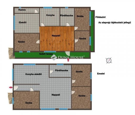 Eladó családi ház, Vácon 55 M Ft, 7 szobás