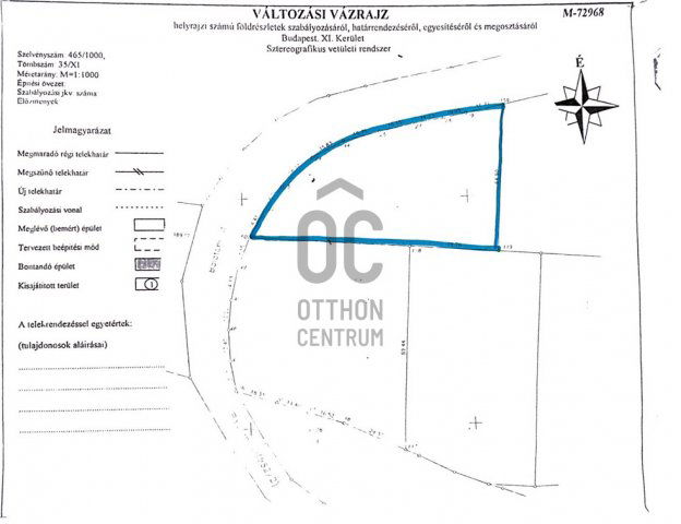 Eladó telek, Budapesten, XI. kerületben, Balatoni úton 55 M Ft