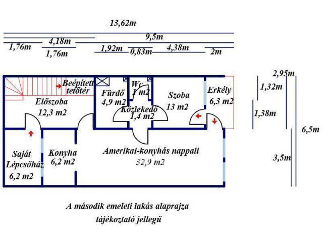 Eladó téglalakás, Szolnokon 74.9 M Ft, 3+2 szobás