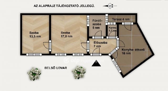 Eladó téglalakás, Budapesten, XI. kerületben 88 M Ft, 2+1 szobás