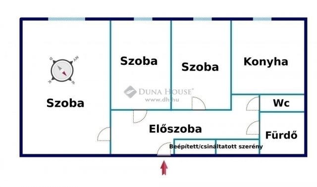 Eladó panellakás, Budapesten, XIX. kerületben 64.9 M Ft