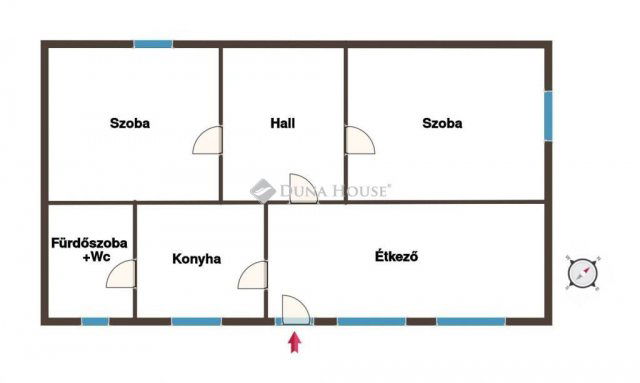 Eladó családi ház, Szabadszálláson 13.9 M Ft, 2 szobás