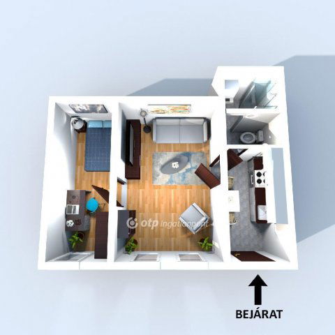 Eladó téglalakás, Budapesten, VI. kerületben 83.9 M Ft, 2 szobás