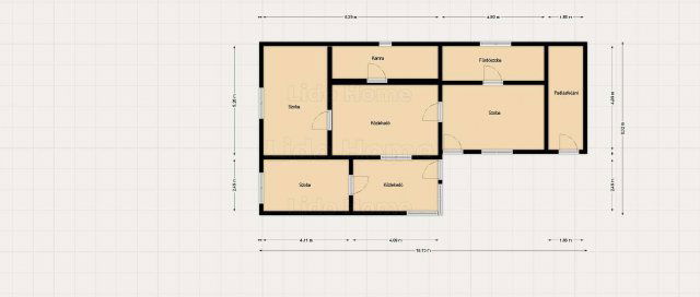 Eladó családi ház, Rédén 38.9 M Ft, 3+1 szobás
