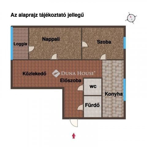 Eladó panellakás, Szegeden 44.9 M Ft, 2 szobás