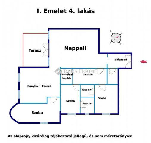 Eladó téglalakás, Budapesten, XIV. kerületben 419 M Ft, 4 szobás
