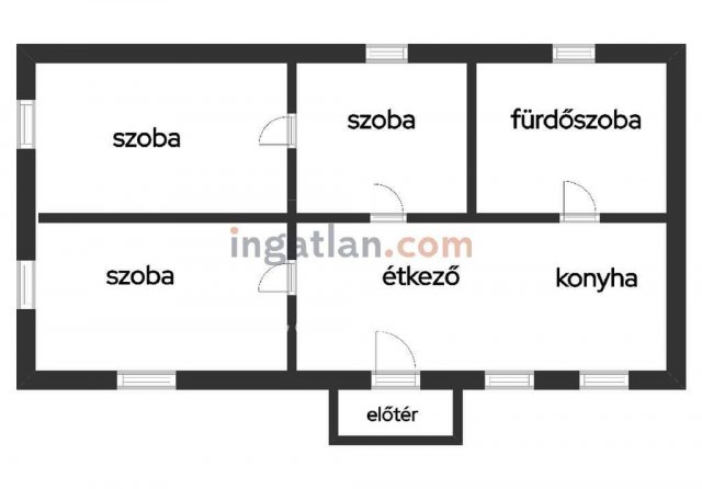 Eladó családi ház, Tiszapüspökin 7.9 M Ft, 2+1 szobás