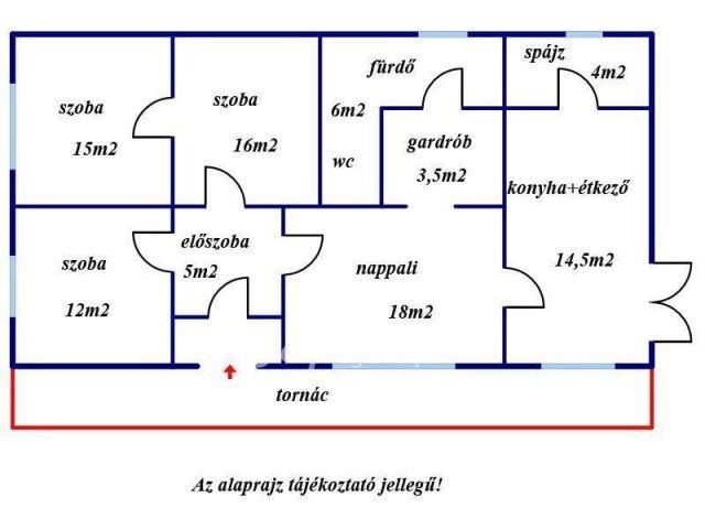 Eladó családi ház, Taron 18 M Ft, 4 szobás