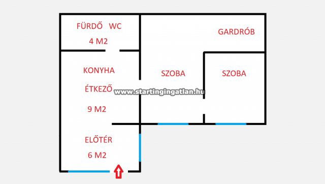 Eladó téglalakás, Budapesten, IV. kerületben, Klára utcában