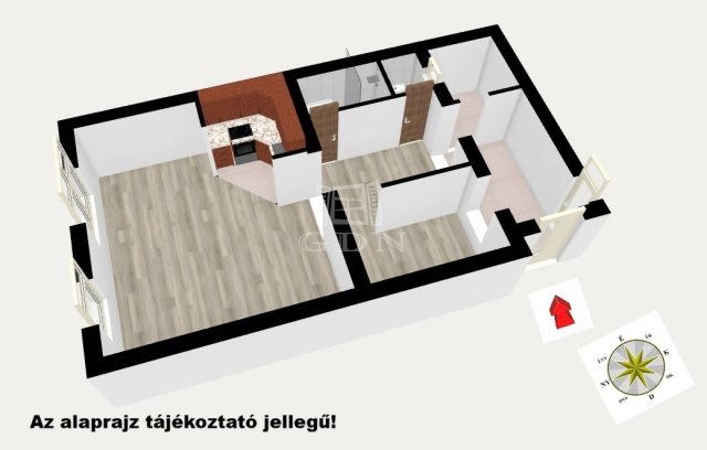 Eladó téglalakás, Budapesten, XVIII. kerületben 45.9 M Ft