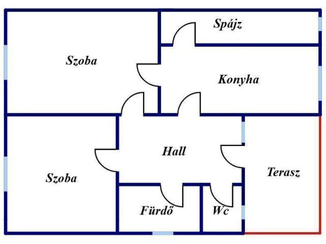 Eladó családi ház, Miskolcon 29.9 M Ft, 2 szobás
