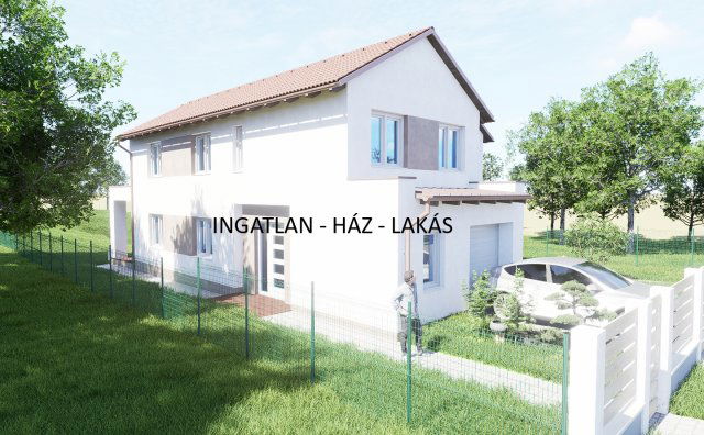 Eladó ikerház, Veresegyházon 125 M Ft, 5 szobás