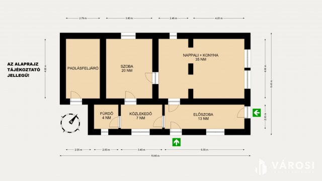 Eladó családi ház, Földeákon 15.99 M Ft, 2 szobás