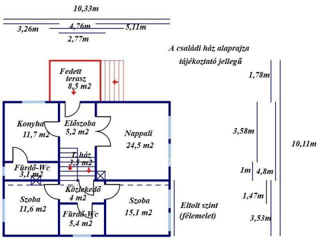 Eladó családi ház, Tiszakécskén 49.9 M Ft, 3 szobás