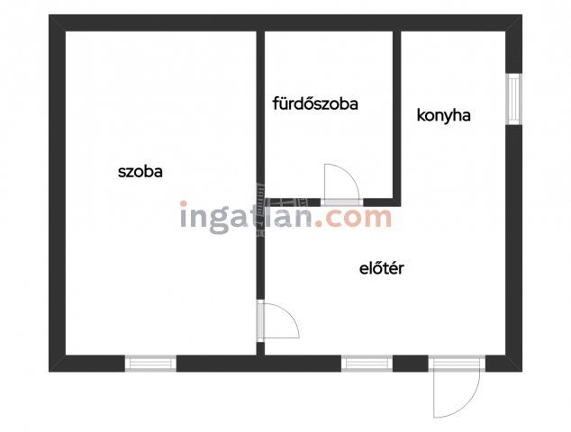 Kiadó téglalakás, albérlet, Szegeden 100 E Ft / hó, 1 szobás