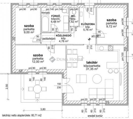 Eladó családi ház, Kecskeméten 82.99 M Ft, 4 szobás