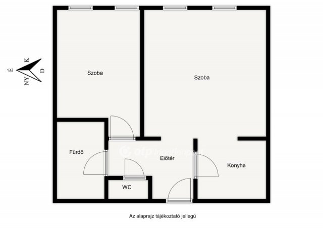 Eladó téglalakás, Nyíregyházán 52.9 M Ft, 2 szobás