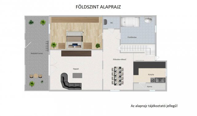 Eladó családi ház, Dömsödön 64.9 M Ft, 6 szobás