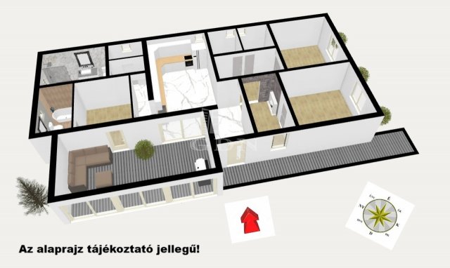 Eladó családi ház, Üllőn 79.9 M Ft, 3 szobás