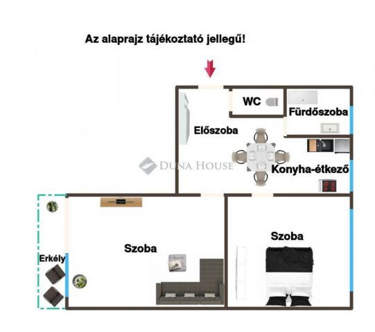 Eladó panellakás, Dombóváron 35.5 M Ft, 2 szobás