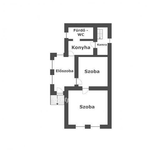 Eladó családi ház, Bükkszenterzsébeten 8 M Ft, 2 szobás