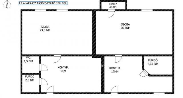 Eladó téglalakás, Budapesten, XIV. kerületben 99 M Ft, 3 szobás