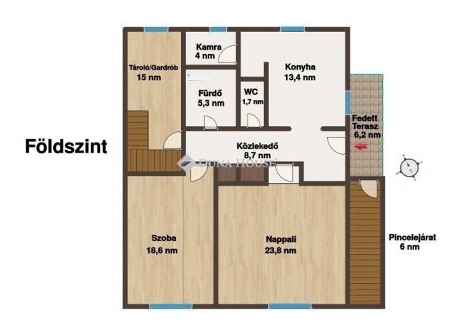 Eladó családi ház, Halásztelken 132.9 M Ft, 4 szobás