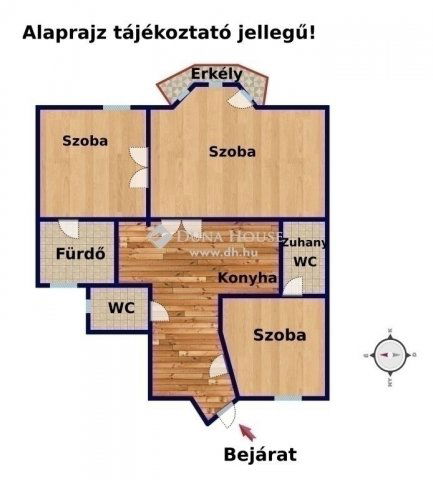 Eladó téglalakás, Budapesten, VI. kerületben 139.9 M Ft