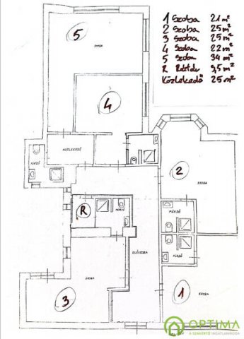 Eladó téglalakás, Budapesten, VIII. kerületben 186 M Ft