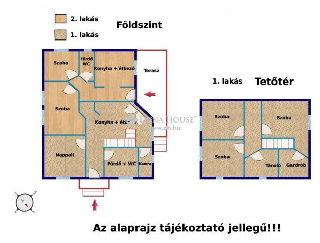 Eladó ikerház, Őrbottyánban 93 M Ft, 6 szobás