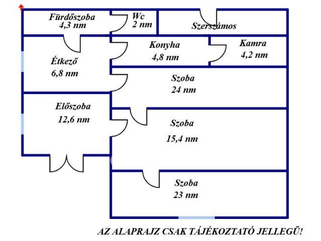 Eladó családi ház, Kunszentmártonban 17 M Ft, 3 szobás