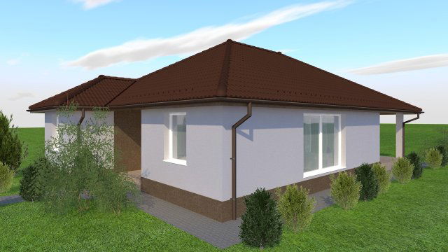 Eladó családi ház, Felpécen 68.8 M Ft, 4 szobás