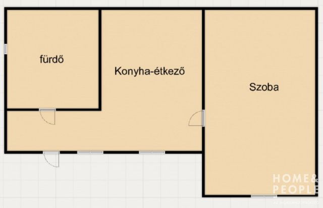 Eladó családi ház, Hódmezővásárhelyen 23 M Ft, 1 szobás
