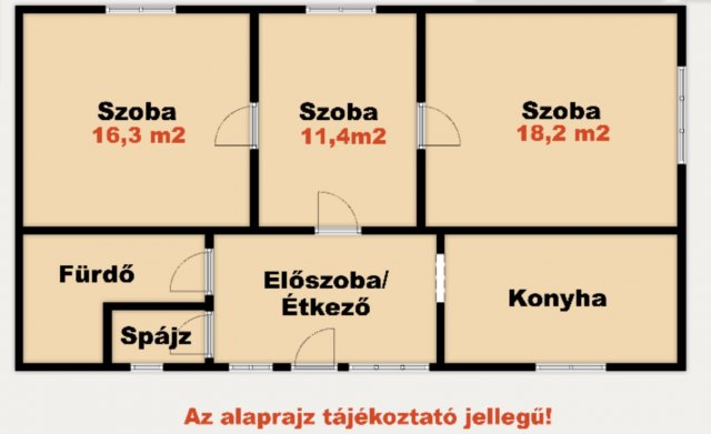 Eladó családi ház, Kiskunhalason 24.9 M Ft, 3 szobás