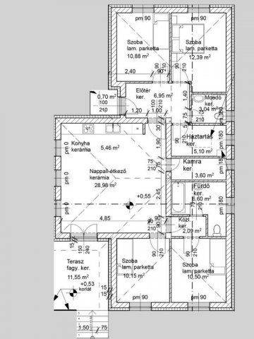 Eladó családi ház, Szigetszentmiklóson 99.99 M Ft, 5 szobás