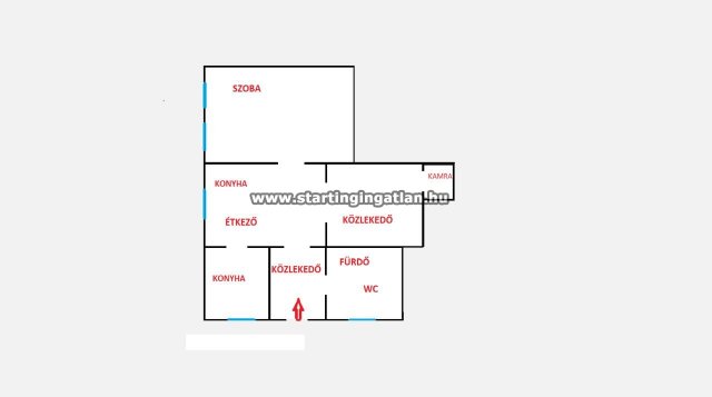 Eladó ikerház, Budapesten, XVIII. kerületben, Baross utcában