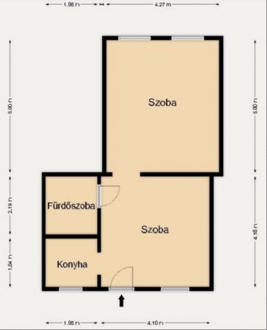 Eladó téglalakás, Budapesten, VI. kerületben 88 M Ft, 1+1 szobás