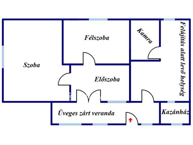 Eladó családi ház, Biharkeresztesen 26 M Ft, 1+2 szobás